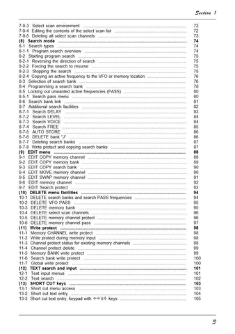AOR AR8600 MK 2 Operating Manual